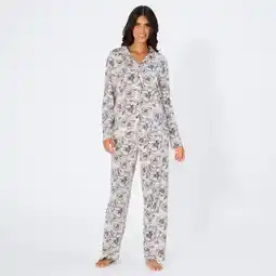 NKD Damen-Schlafanzug mit Blumenmuster, 2-teilig Angebot