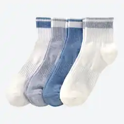 NKD Damen-Sportsneaker-Socken, 4er-Pack Angebot