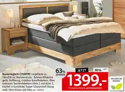 Zurbrüggen LINEA NATURA Boxspringbett COUNTRY Angebot