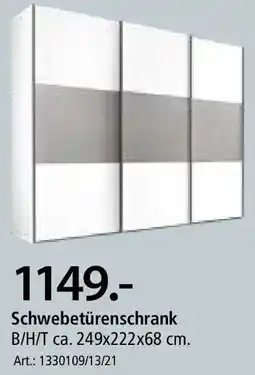 Zurbrüggen Moderano Schwebetürenschrank Angebot