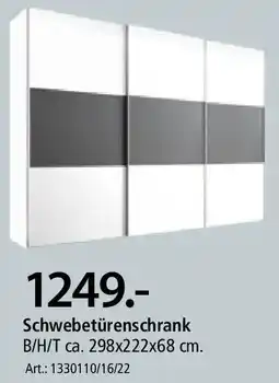 Zurbrüggen Moderano Schwebetürenschrank Angebot