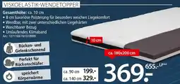 Zurbrüggen Viskoelastik-wendetopper Angebot