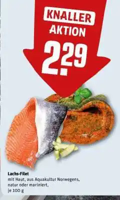 REWE Lachs-Filet Angebot
