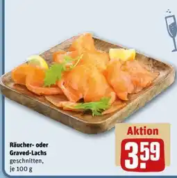 REWE Räucher- oder Graved-Lachs Angebot