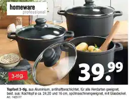 Zurbrüggen homeware professional Topfset 3-tlg. Angebot