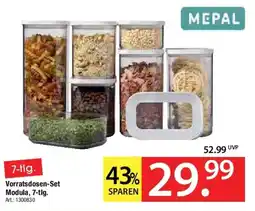 Zurbrüggen MEPAL Vorratsdosen-Set Modula, 7-tlg. Angebot