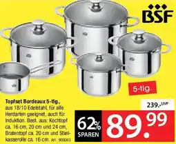 Zurbrüggen BSF Topfset Bordeaux 5-tlg. Angebot