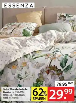 Zurbrüggen ESSENZA Satin-Wendebettwäsche Rosalee Angebot
