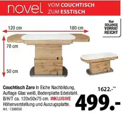 Zurbrüggen Novel Couchtisch Zaro Angebot