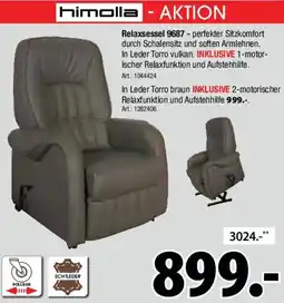 Zurbrüggen Himolla Relaxsessel 9687 Angebot