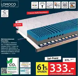 Zurbrüggen LOMOCO Matratzenrahmenset Ocean Blue Angebot