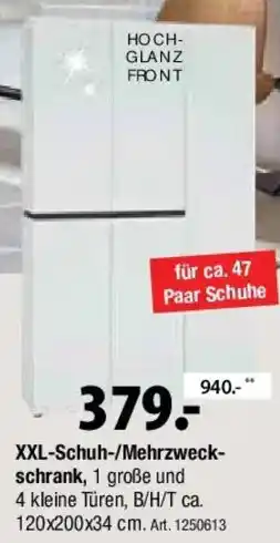 Zurbrüggen Xora XXL-Schuh-/Mehrzweckschrank Angebot