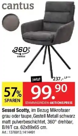 Zurbrüggen Cantus Sessel Scotty Angebot
