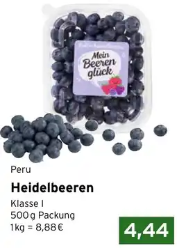 CAP Markt Peru Heidelbeeren Angebot