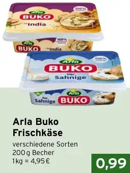 CAP Markt Arla Buko Frischkäse Angebot