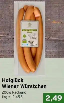 CAP Markt Hofglück Wiener Würstchen Angebot