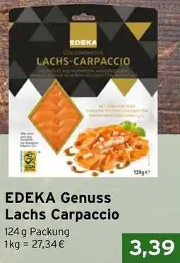 CAP Markt EDEKA Genuss Lachs Carpaccio Angebot