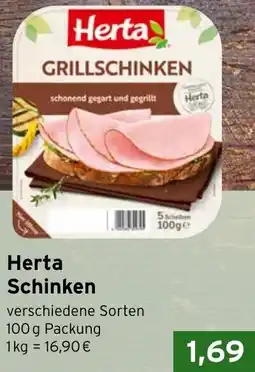 CAP Markt Herta Schinken Angebot