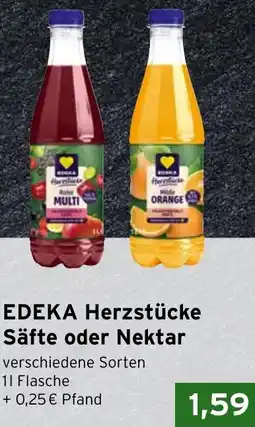 CAP Markt EDEKA Herzstücke Säfte oder Nektar Angebot
