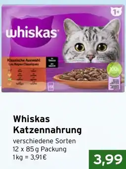 CAP Markt Whiskas Katzennahrung Angebot