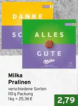 CAP Markt Milka Pralinen Angebot
