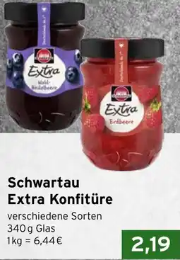 CAP Markt Schwartau Extra Konfitüre Angebot