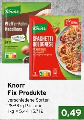 CAP Markt Knorr Fix Produkte Angebot