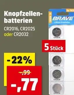 Thomas Philipps Brave knopfzellenbatterien Angebot
