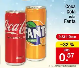 Zimmermann Coca cola original taste Angebot