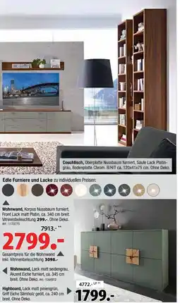 Zurbrüggen Couchtisch Angebot