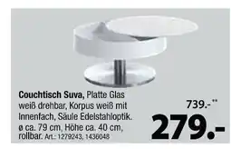 Zurbrüggen Couchtisch suva Angebot