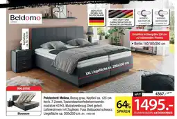 Zurbrüggen Beldomo polsterbett melina Angebot