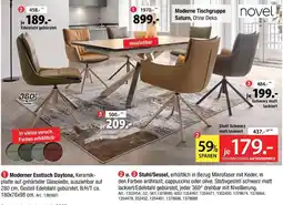 Zurbrüggen Novel moderner esstisch daytona Angebot