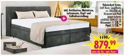 Möbel Boss Polsterbett evita Angebot