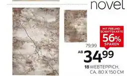 XXXLutz Novel webteppich „pompeji“ und „balearia“, ca. 80 x 150 cm Angebot