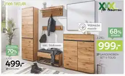 XXXLutz Linea natura garderobenset 5-teilig Angebot