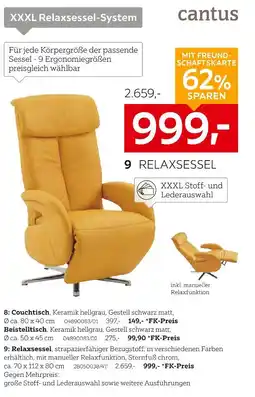 XXXLutz Cantus relaxsessel Angebot
