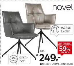 XXXLutz Novel leder-armlehnstuhl Angebot