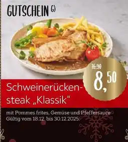 XXXLutz Schweinerückensteak „klassik“ Angebot