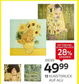 XXXLutz Kunstdruck auf alu „klimt“, „monet“ oder „van gogh“ Angebot