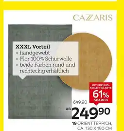 XXXLutz Cazaris orientteppich „trendy vibes“ Angebot