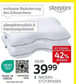 XXXLutz Sleeptex nackenstützkissen „manaus“ Angebot