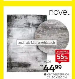 XXXLutz Novel vintageteppich „fiorentina“ ca. 80 x 150 cm Angebot