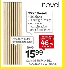 XXXLutz Novel akustikpaneel Angebot