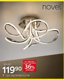 XXXLutz Novel led-deckenleuchte Angebot