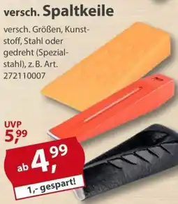 Sonderpreis Baumarkt versch. Spaltkeile Angebot