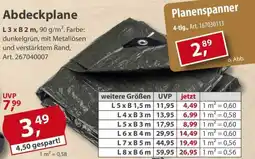Sonderpreis Baumarkt Abdeckplane Angebot