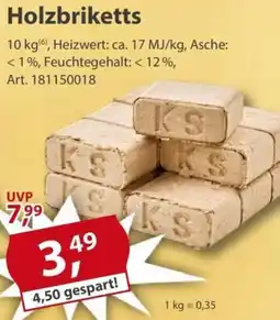 Sonderpreis Baumarkt Holzbriketts Angebot