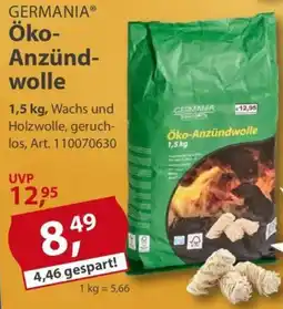 Sonderpreis Baumarkt GERMANIA Öko-Anzündwolle Angebot