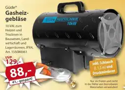 Sonderpreis Baumarkt Güde Gasheizgebläse Angebot
